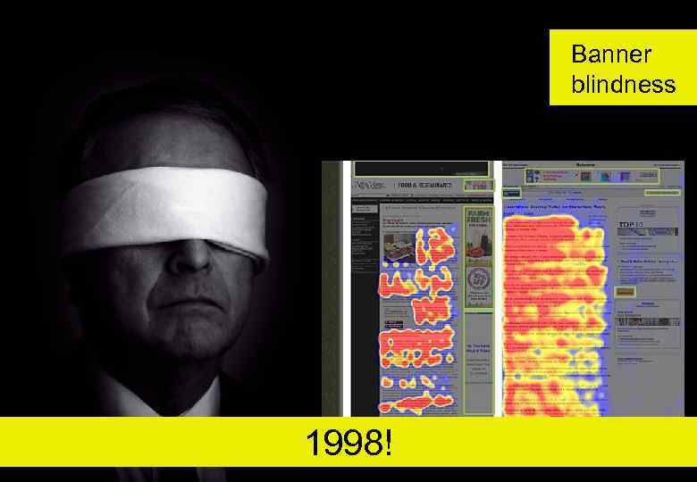 Banner blindness 1998! 