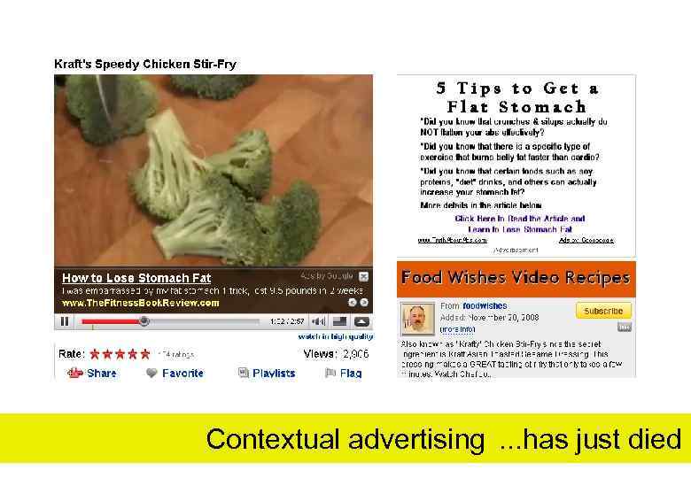 Contextual advertising. . . has just died 