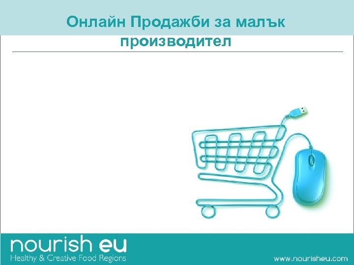Онлайн Продажби за малък производител 