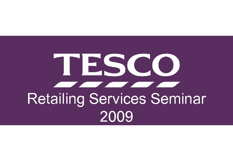 Retailing Services Seminar 2009 