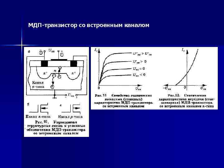 Зонная диаграмма мдп транзистора