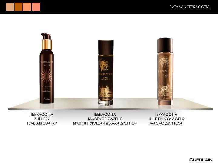 РИТУАЛЫ TERRACOTTA SUNLESS ГЕЛЬ АВТОЗАГАР TERRACOTTA JAMBES DE GAZELLE БРОНЗИРУЮЩАЯ ДЫМКА ДЛЯ НОГ TERRACOTTA
