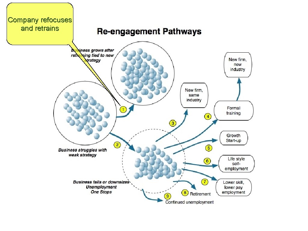 Company refocuses and retrains 