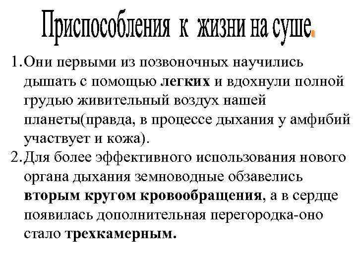 1. Они первыми из позвоночных научились дышать с помощью легких и вдохнули полной грудью