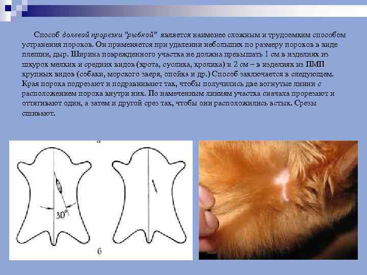  Способ долевой прорезки 