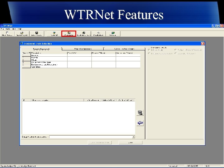 WTRNet Features 