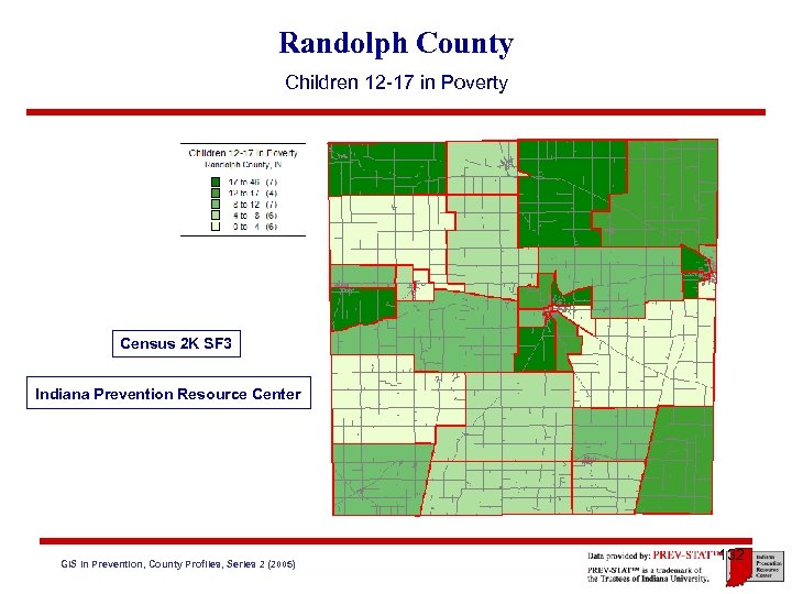 Randolph County Children 12 -17 in Poverty Census 2 K SF 3 Indiana Prevention