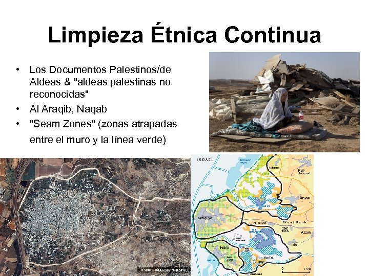 Limpieza Étnica Continua • Los Documentos Palestinos/de Aldeas & "aldeas palestinas no reconocidas" •