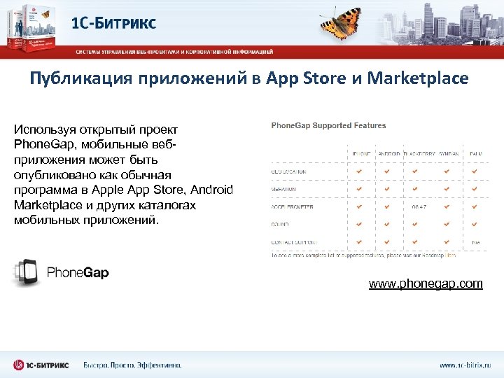Публикация приложений в App Store и Marketplace Используя открытый проект Phone. Gap, мобильные вебприложения