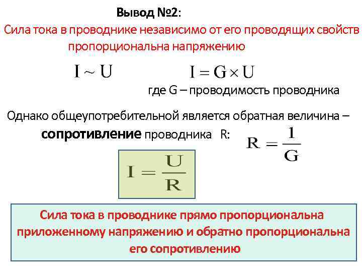 Проводящие свойства