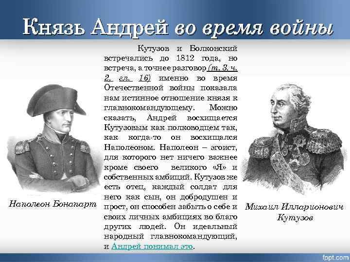 Князь андрей пьер элен вынашивает план