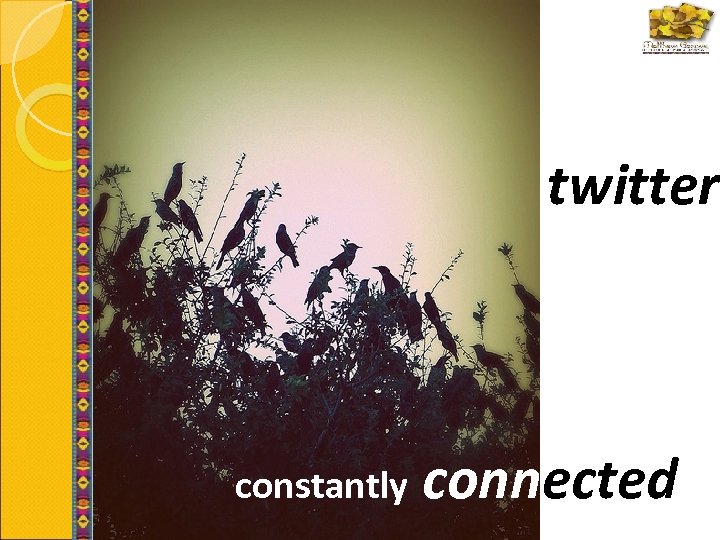 twitter constantly connected 