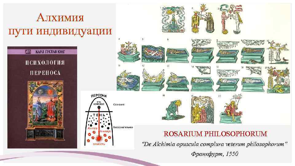 Алхимия пути индивидуации ROSARIUM PHILOSOPHORUM “De Alchimia opuscula complura veterum philosophorum” Франкфурт, 1550 