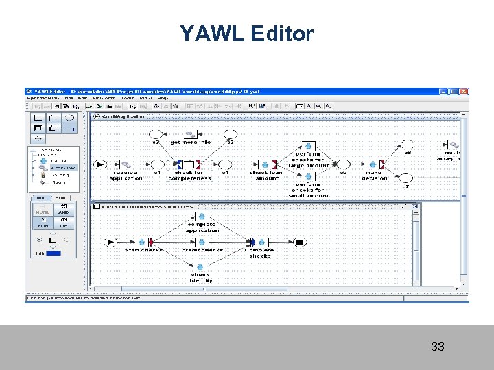 YAWL Editor 33 