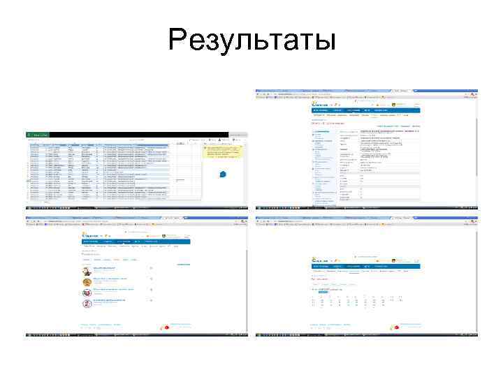 Результаты 