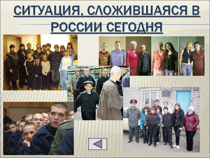 СИТУАЦИЯ, СЛОЖИВШАЯСЯ В РОССИИ СЕГОДНЯ 
