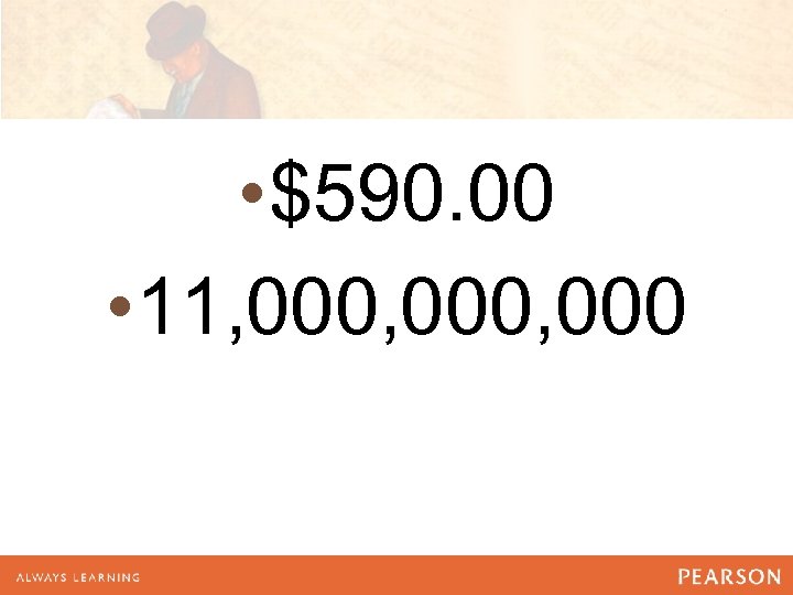  • $590. 00 • 11, 000, 000 