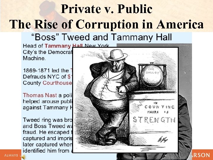 Private v. Public The Rise of Corruption in America 