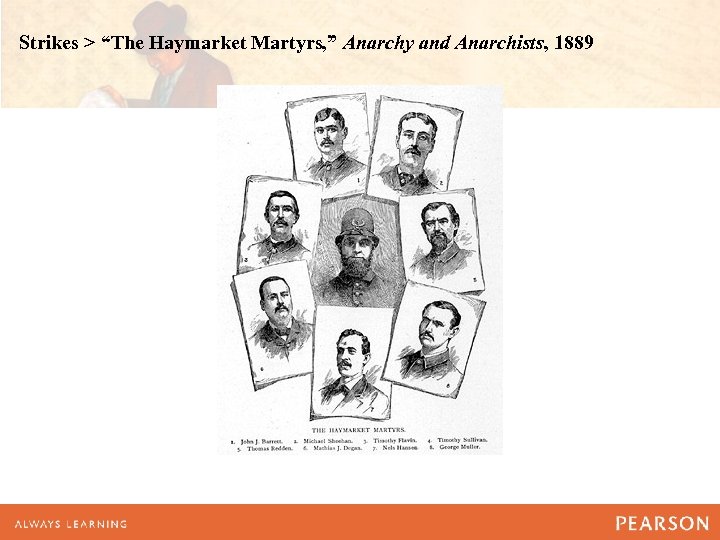 Strikes > “The Haymarket Martyrs, ” Anarchy and Anarchists, 1889 