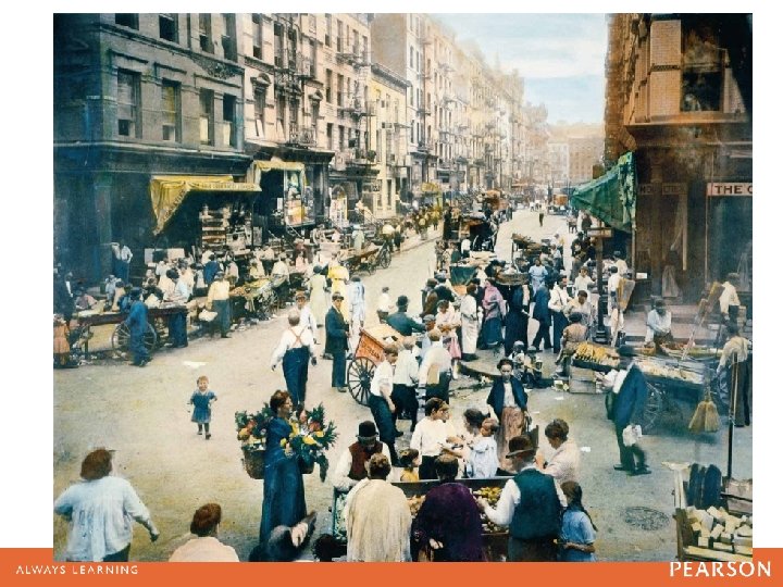 The intersection of Orchard and Hester Streets on New York’s Lower East Side 