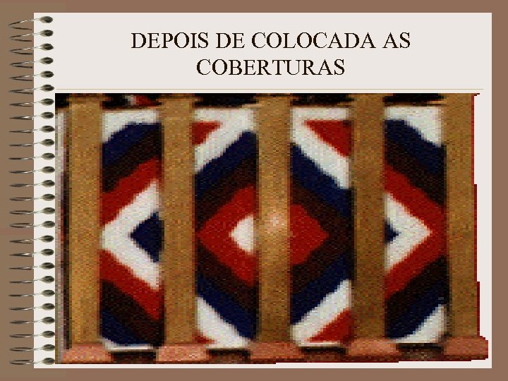 DEPOIS DE COLOCADA AS COBERTURAS 