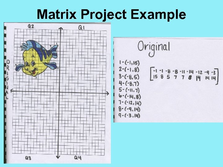 Matrix Project Example 