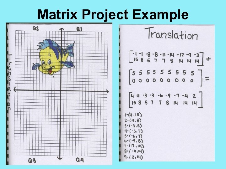 Matrix Project Example 