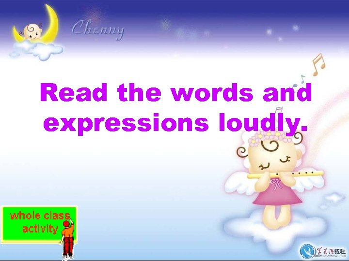 Read the words and expressions loudly. 