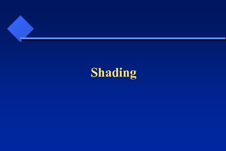 Shading 