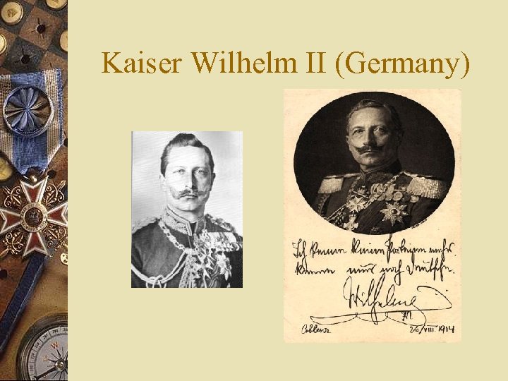 Kaiser Wilhelm II (Germany) 