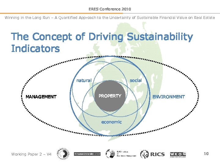ERES Conference 2010 Winning in the Long Run – A Quantified Approach to the