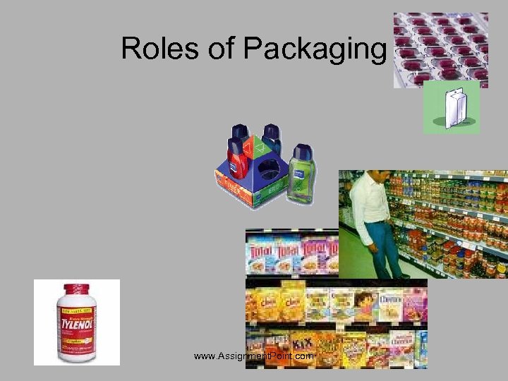 Roles of Packaging www. Assignment. Point. com 