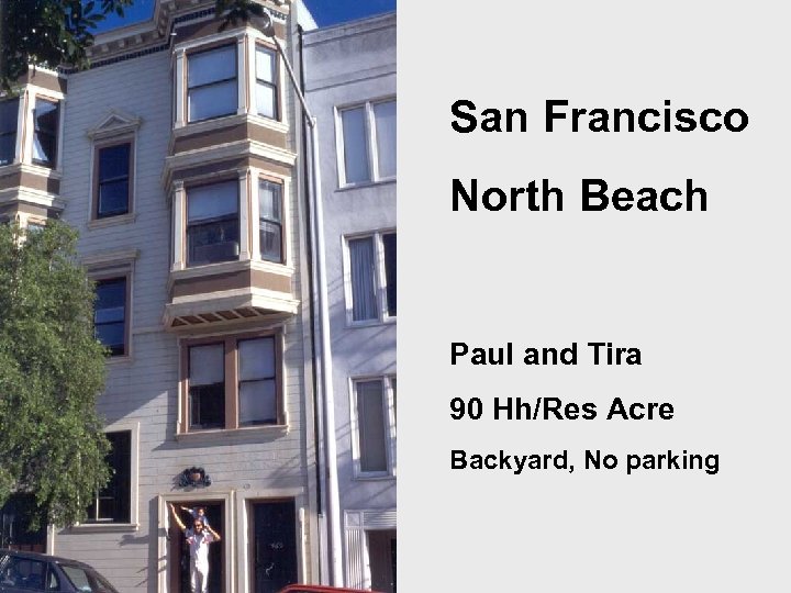 San Francisco North Beach Paul and Tira 90 Hh/Res Acre Backyard, No parking 