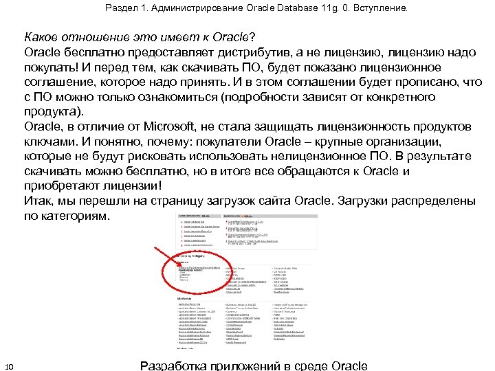 Раздел 1. Администрирование Oracle Database 11 g. 0. Вступление. Какое отношение это имеет к