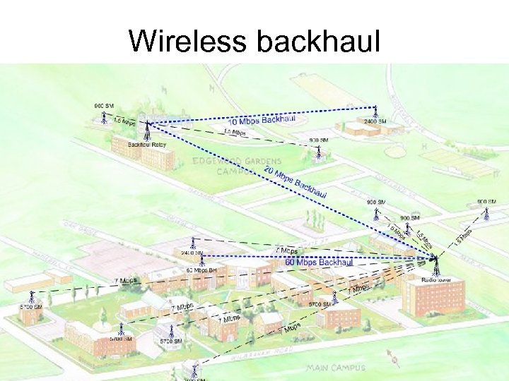 Wireless backhaul 