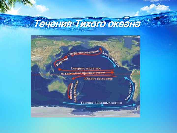 Течения Тихого океана 