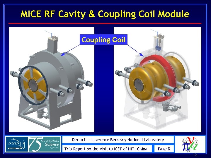MICE CMPB Alain Blondel 12 January 2007 12 