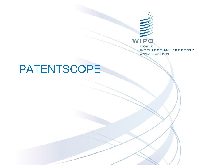 PATENTSCOPE 