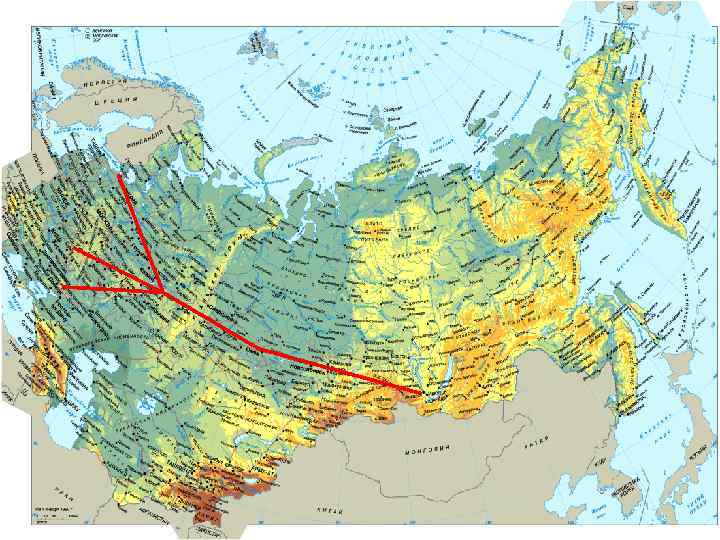 Нефтепроводы • Протяженность- 48 000 км. • Центр нефтепроводной системы Альметьевск 