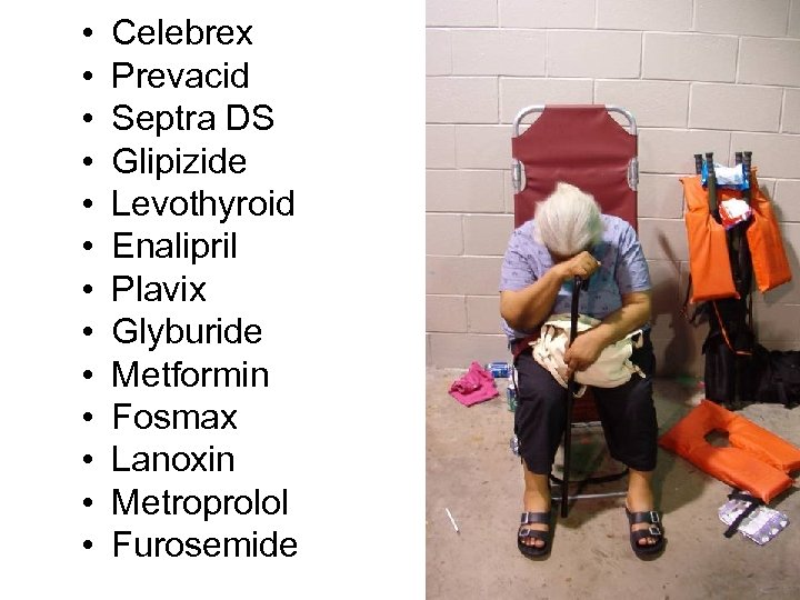  • • • • Celebrex Prevacid Septra DS Glipizide Levothyroid Enalipril Plavix Glyburide