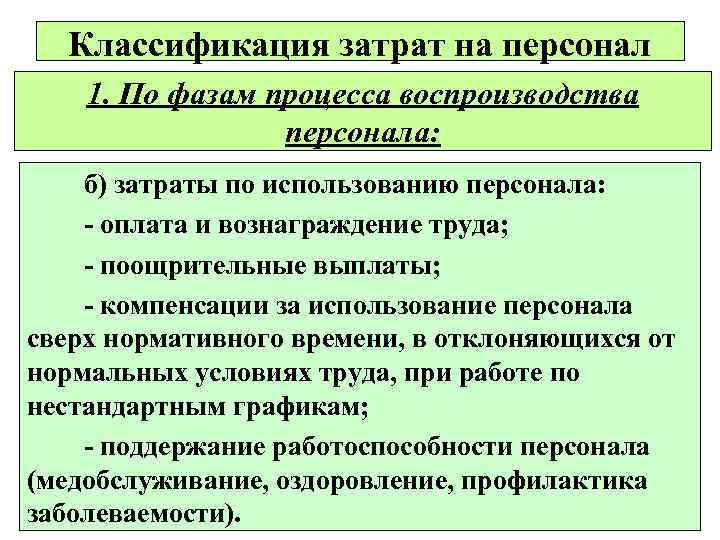 Воспроизводства кадров. Классификация затрат на персонал. Классификация затрат организации на персонал. Классификация расходов на персонал. Планирование расходов на персонал этапы.