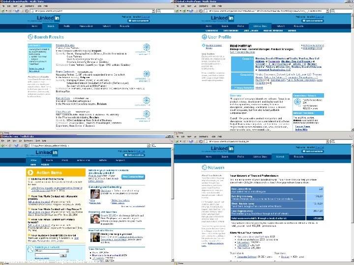 >european business development solutions< Linked. In: Homepage Hendrik Deckers - September 2004 