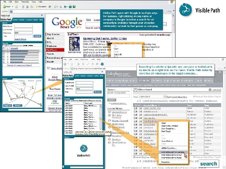 Visible Path: screenshots Hendrik Deckers - September 2004 