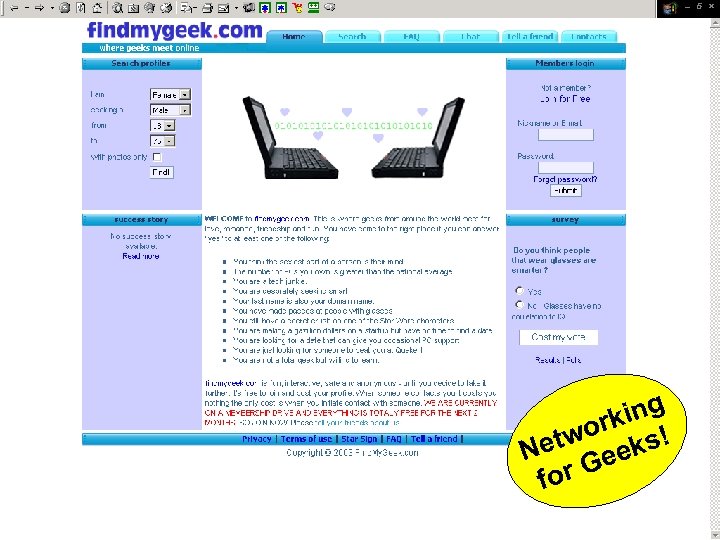 >european business development solutions< Also for geeks! Hendrik Deckers - September 2004 ing ork