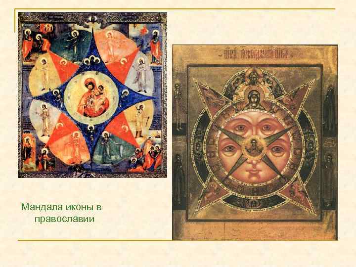 Мандала иконы в православии 