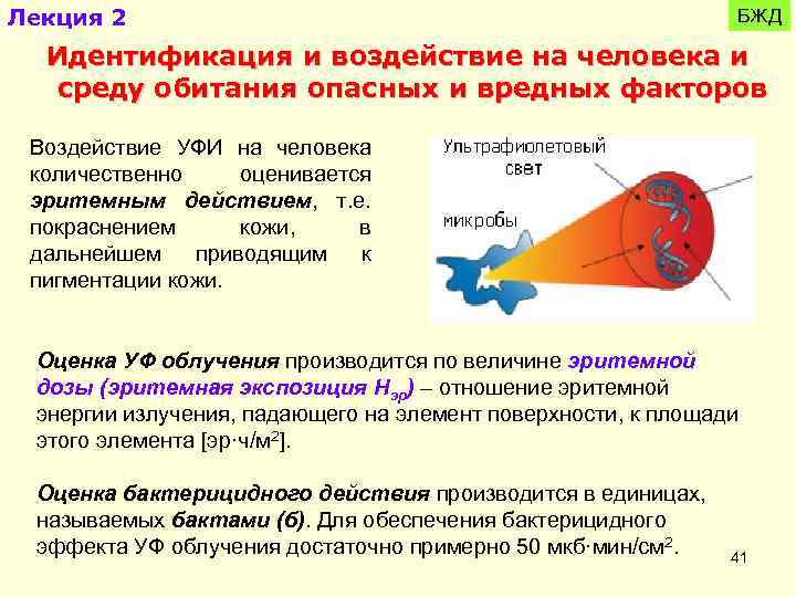 Лекция 2 БЖД Идентификация и воздействие на человека и среду обитания опасных и вредных