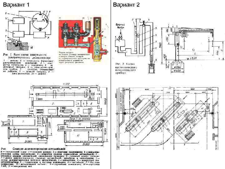 Вариант 1 Вариант 2 