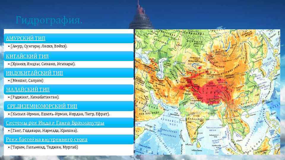 План характеристики евразии 7 класс по плану