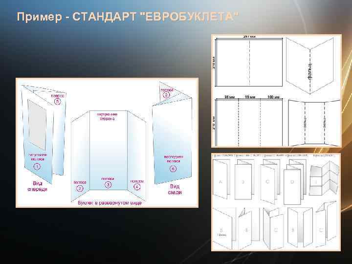 Пример - СТАНДАРТ "ЕВРОБУКЛЕТА" 