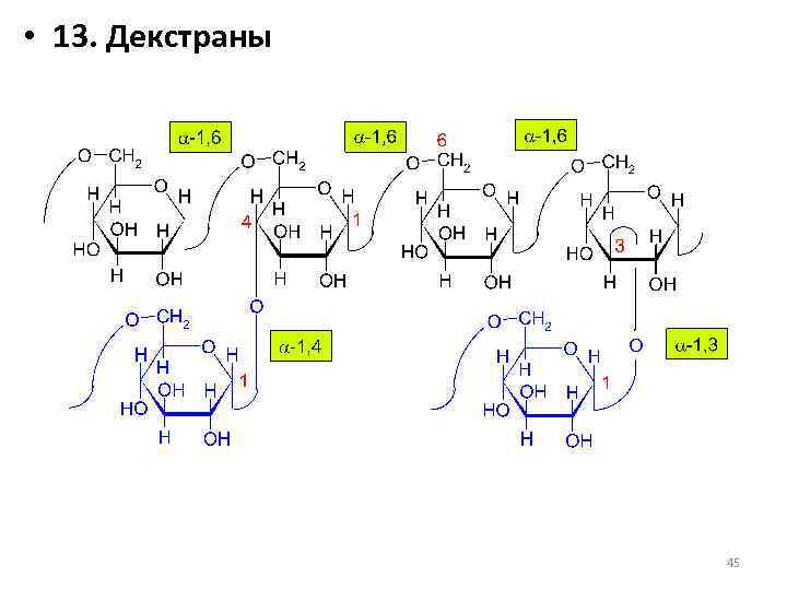  • 13. Декстраны 45 